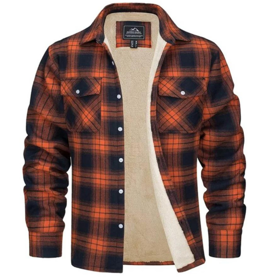Mr. Rutig Sherpa Check Shirt Jacket
