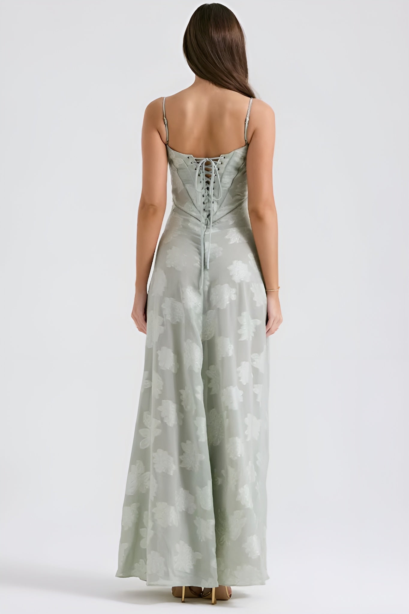 Maely | Modna Seksowna Halka Przezroczysta Na Wakacje Slim Maxi Dress