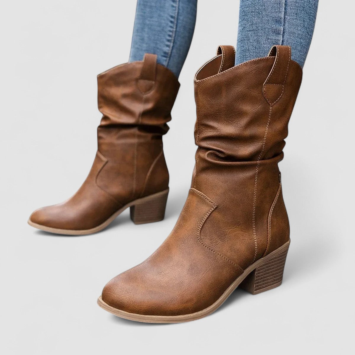 Vivian – Premium Leather Orthopedic Boots
