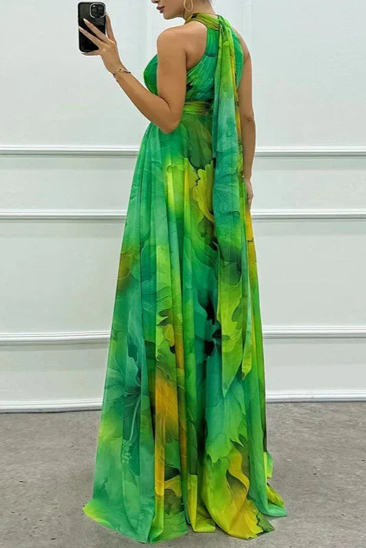 Avira | Kwiatowa Sukienka Maxi