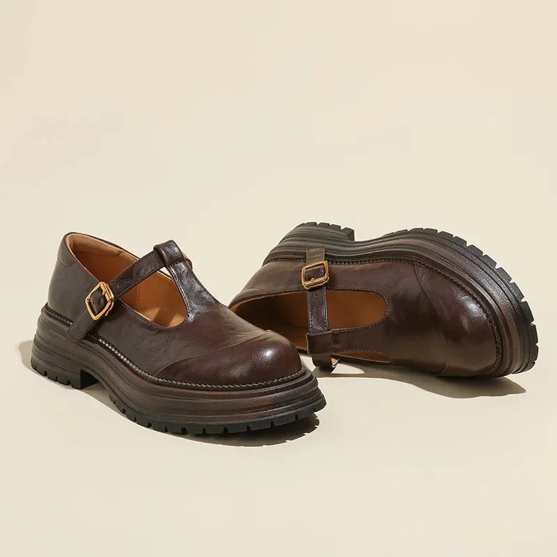 Mary | Eleganckie Skórzane Buty