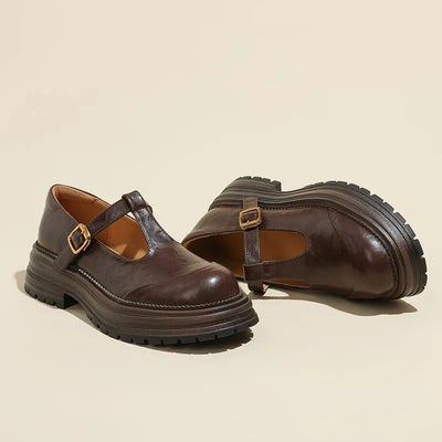 Mary | Eleganckie Skórzane Buty