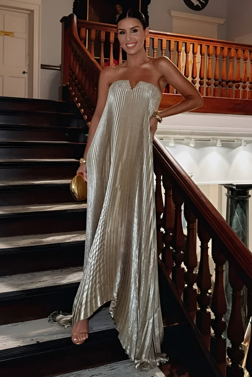 Kaelis | Elegancka Sukienka Maxi