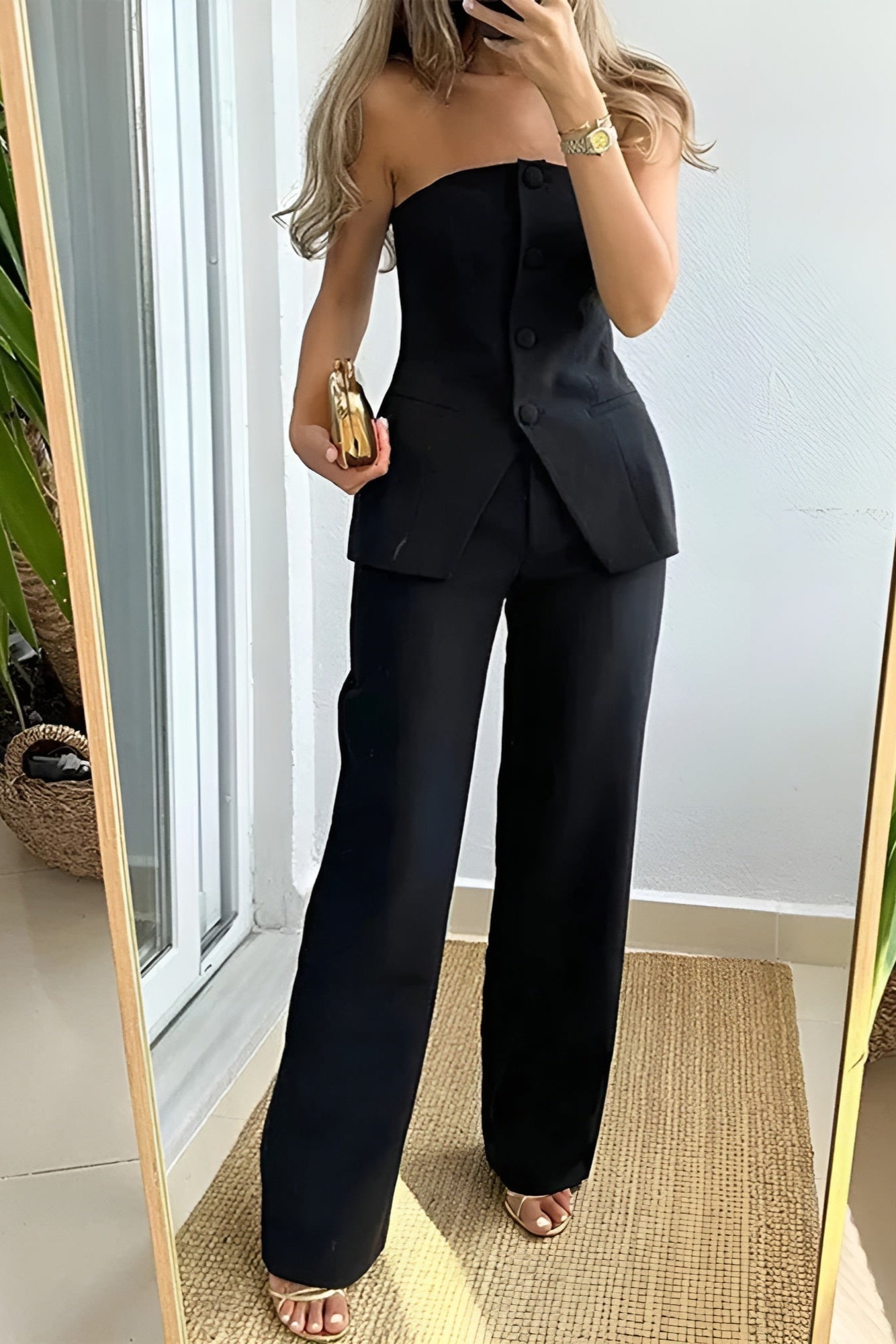 Lysanne | Elegancki Dwuczęściowy Zestaw