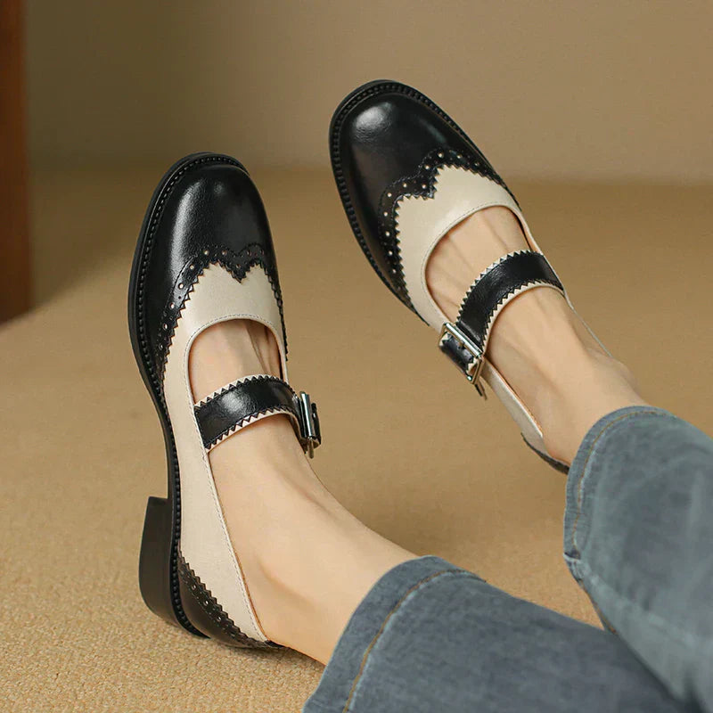 Miana Leather Mary Janes