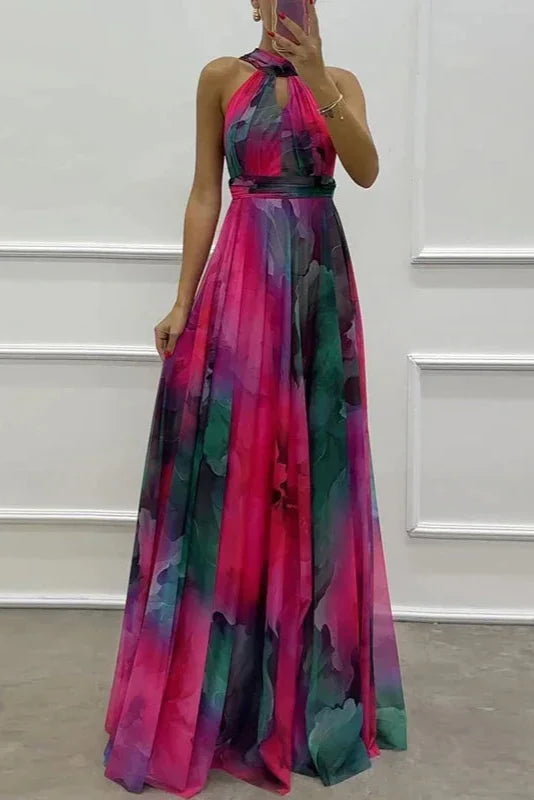 Avira | Kwiatowa Sukienka Maxi