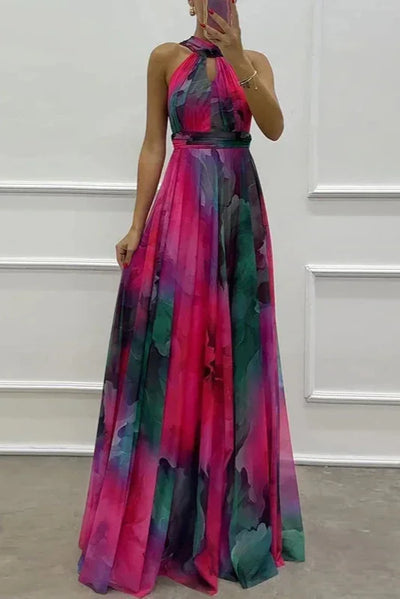 Avira | Kwiatowa Sukienka Maxi