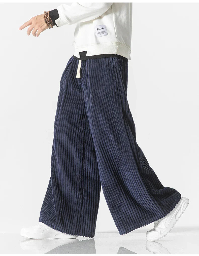 Heritage Wide-Leg Corduroy Pants