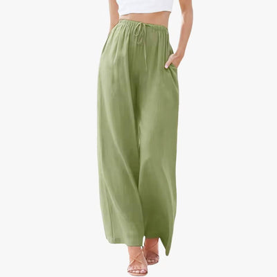 Zoe - Elegant Cotton Trousers