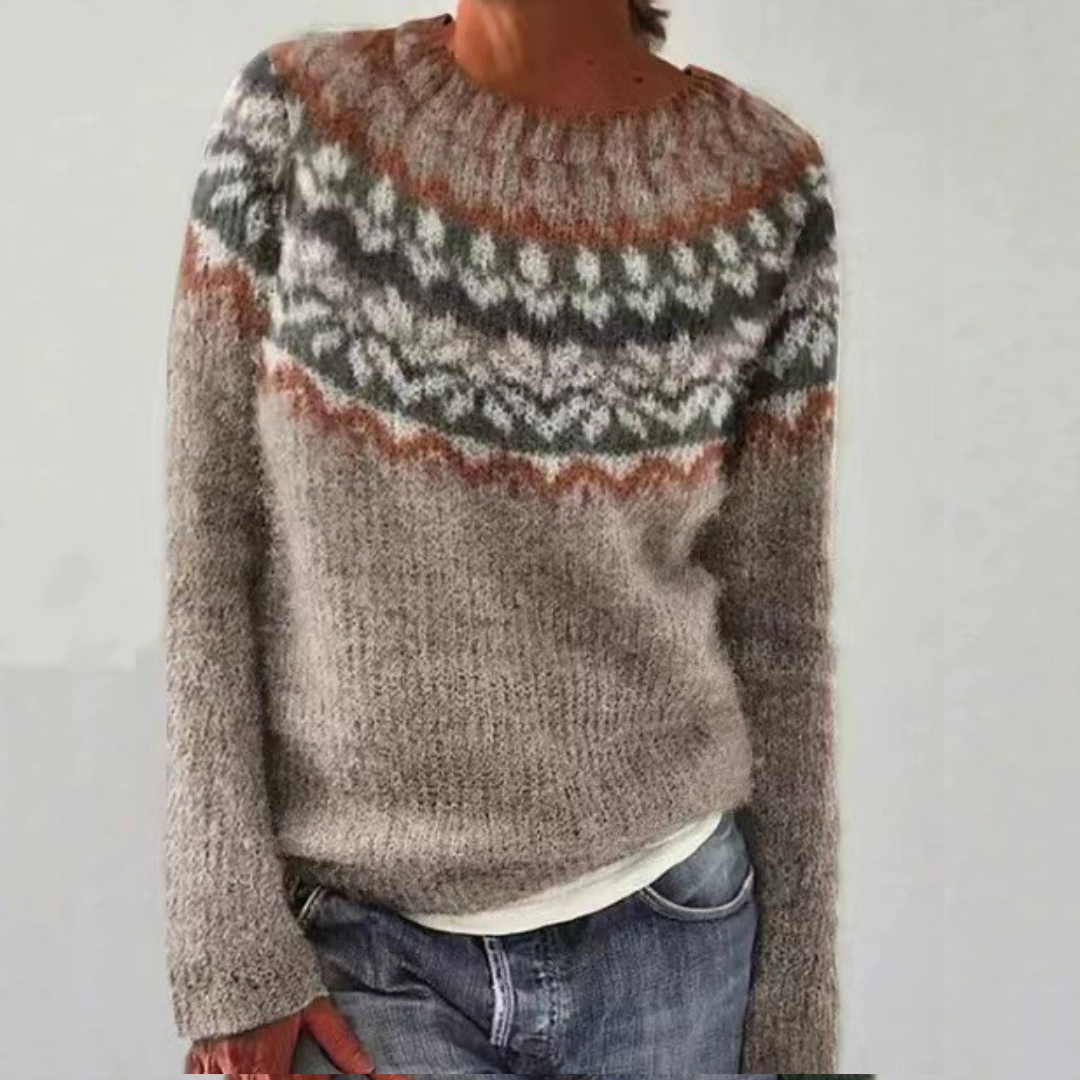 Chloe | Cozy Retro Sweater