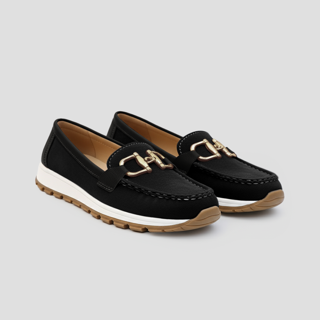 Anjie | Buckle Detail Loafers