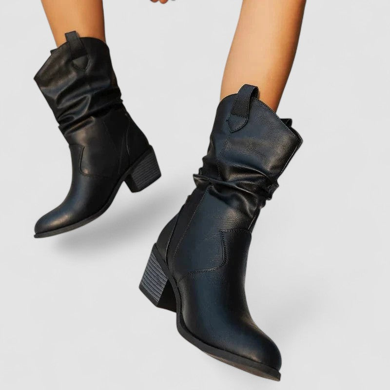 Vivian – Premium Leather Orthopedic Boots
