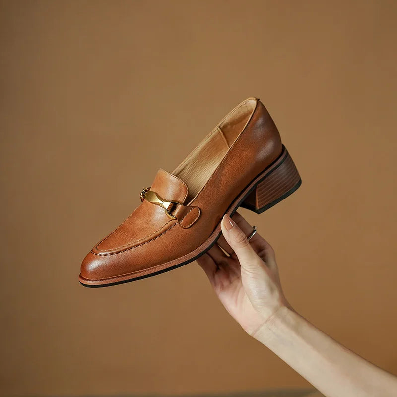 Camille Genuine Leather Loafer