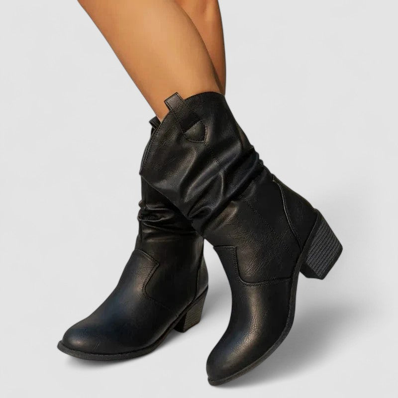 Vivian – Premium Leather Orthopedic Boots