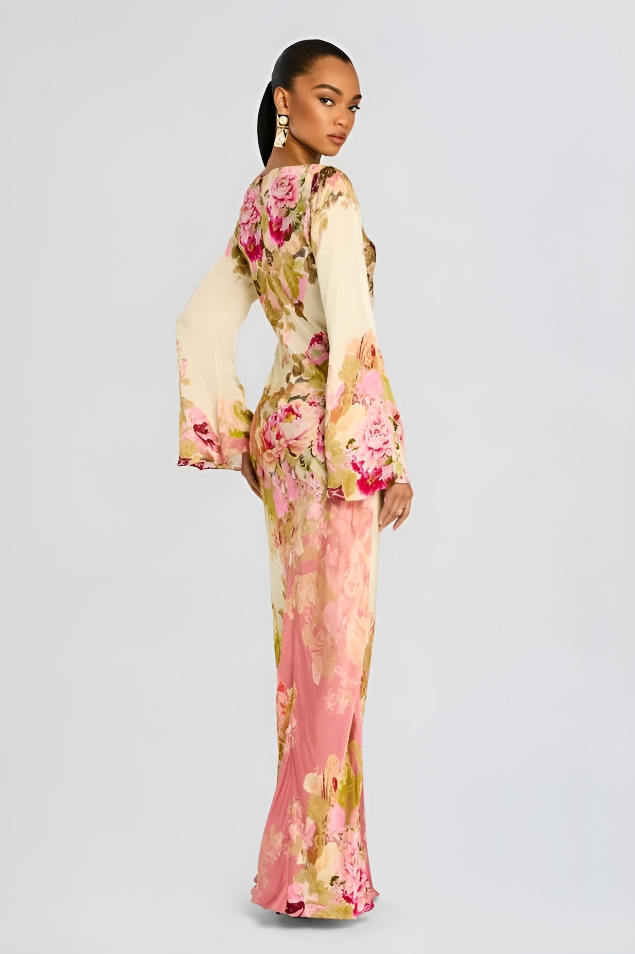 Sylena | Sukienka Maxi na Przyjęcie w Ogrodzie