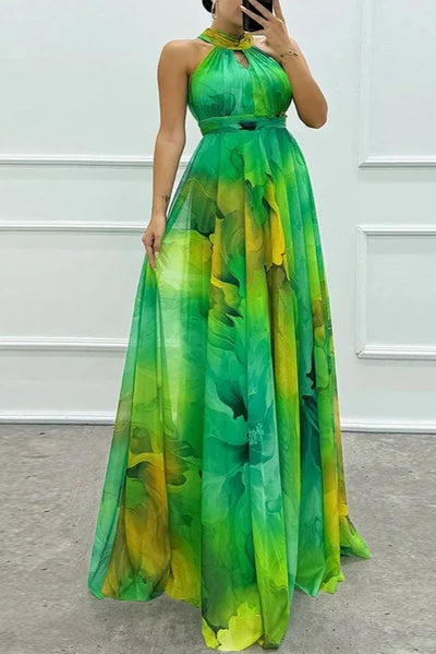 Avira | Kwiatowa Sukienka Maxi