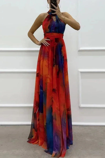 Avira | Kwiatowa Sukienka Maxi