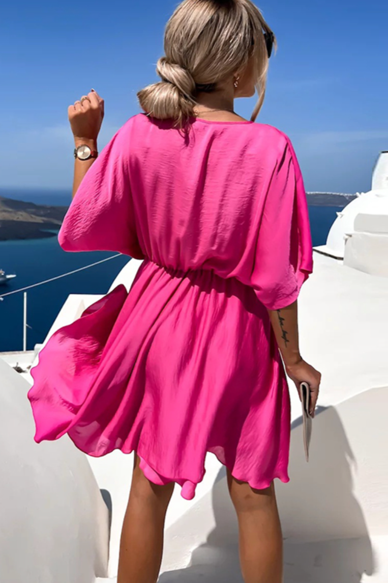 Oriane | Elegancka, zwiewna mini sukienka