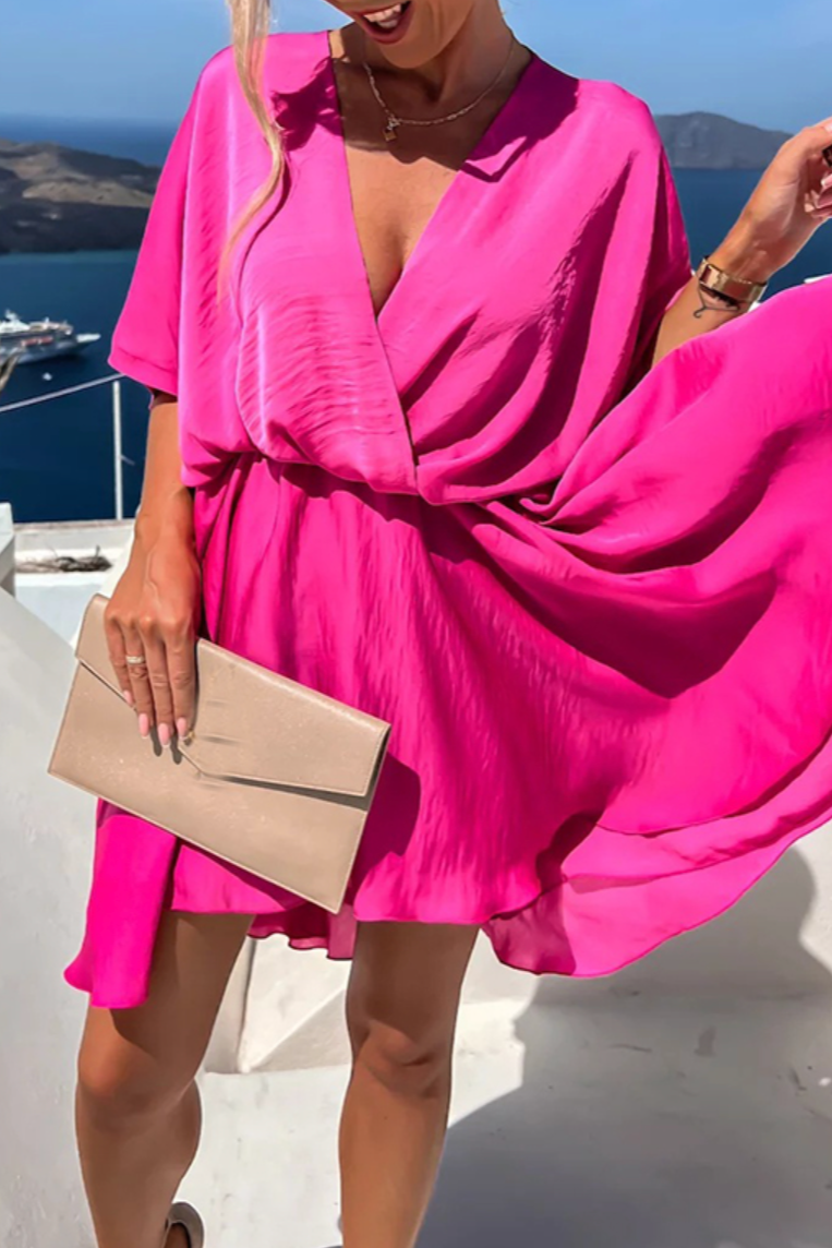 Oriane | Elegancka, zwiewna mini sukienka