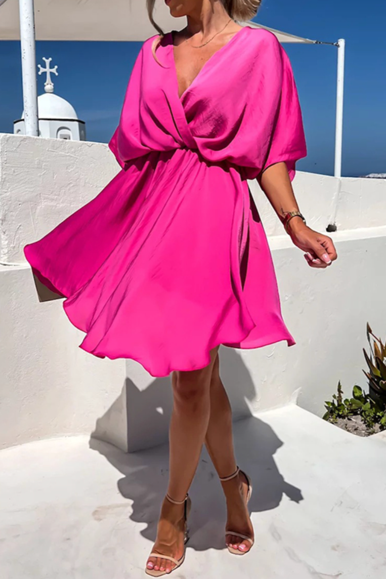 Oriane | Elegancka, zwiewna mini sukienka