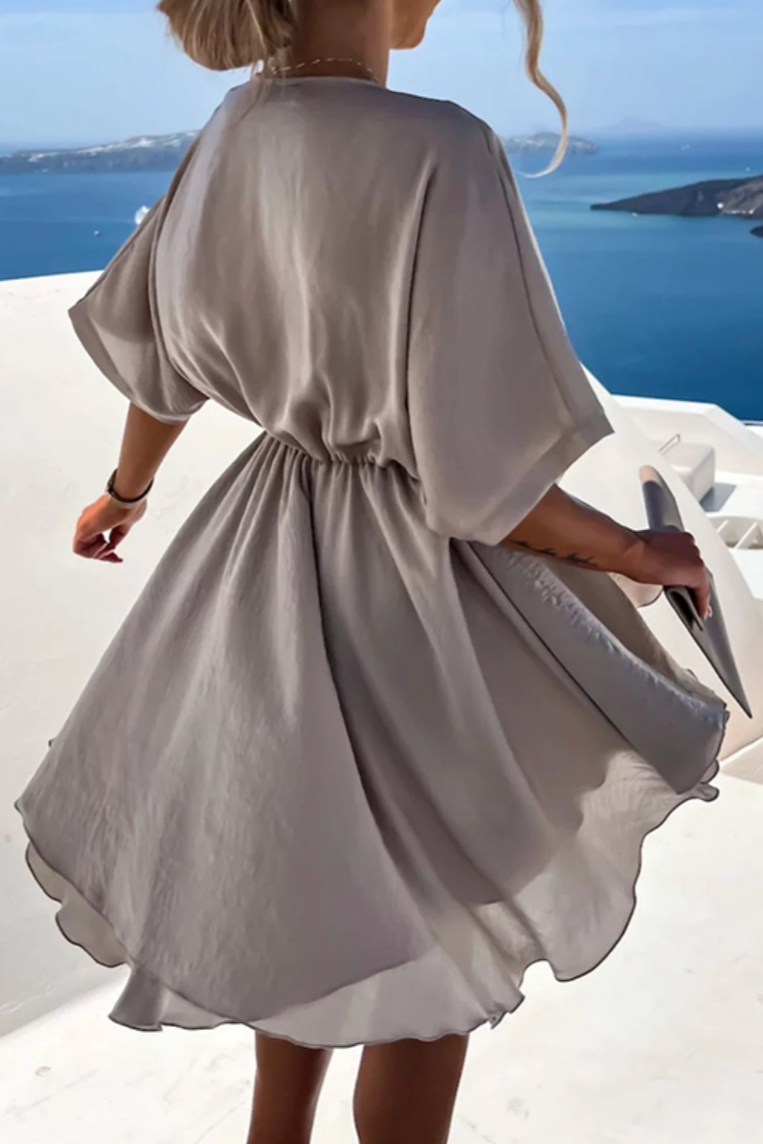 Oriane | Elegancka, zwiewna mini sukienka