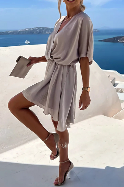 Oriane | Elegancka, zwiewna mini sukienka