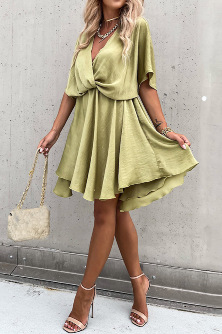 Oriane | Elegancka, zwiewna mini sukienka