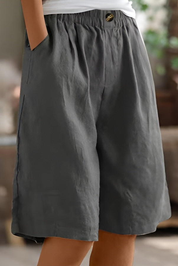 Carmella | Szerokie Spodnie na Czas Wolny