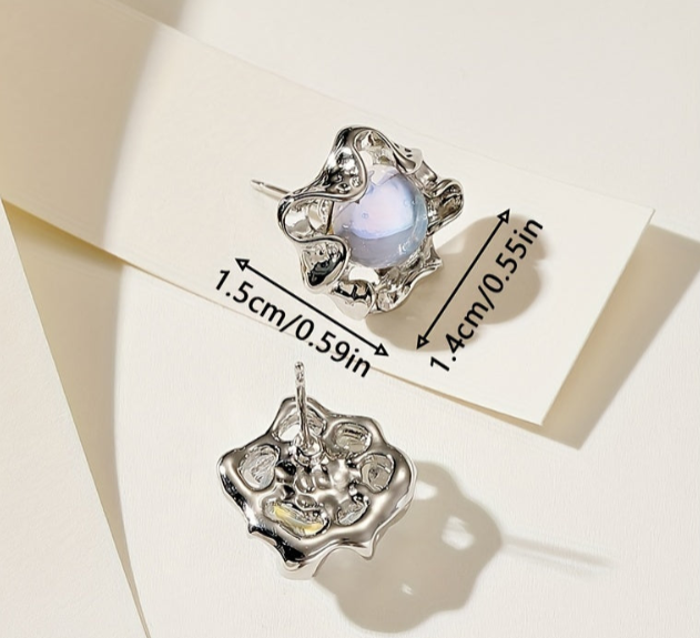 Annette - Kolczyki z Księżycowego Kamienia