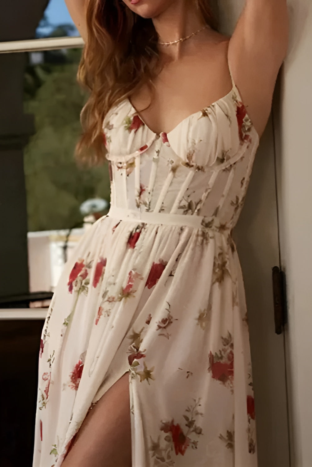 Róża | Kwiatowa Sukienka Maxi