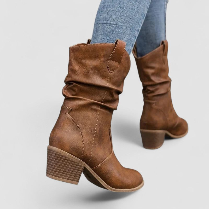 Vivian – Premium Leather Orthopedic Boots