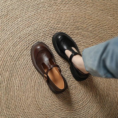 Mary | Eleganckie Skórzane Buty