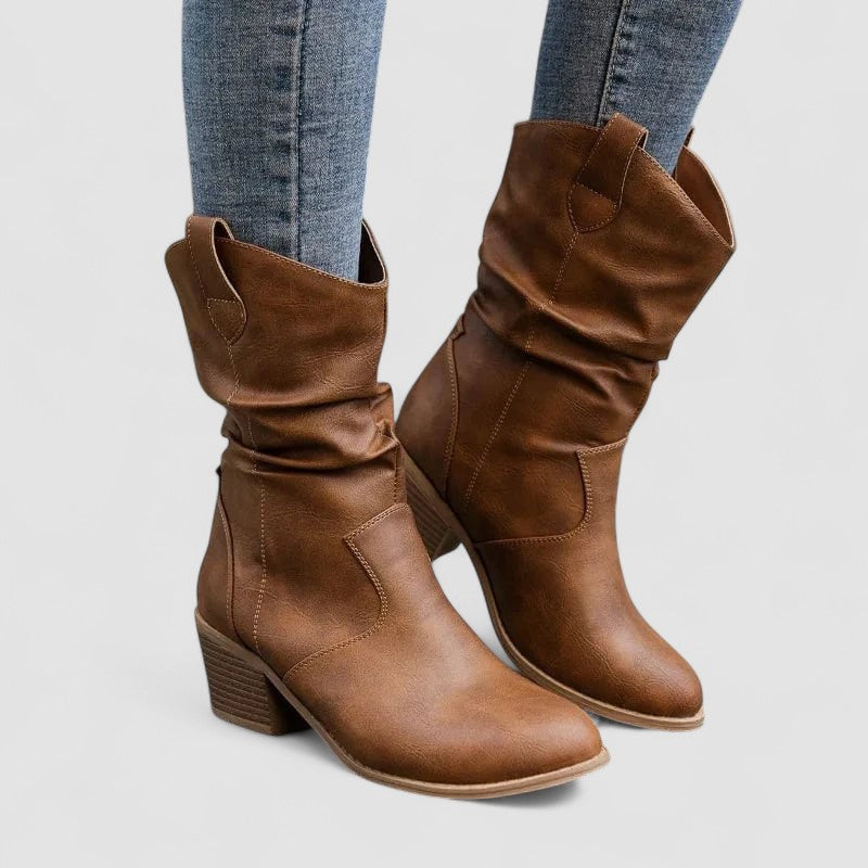 Vivian – Premium Leather Orthopedic Boots