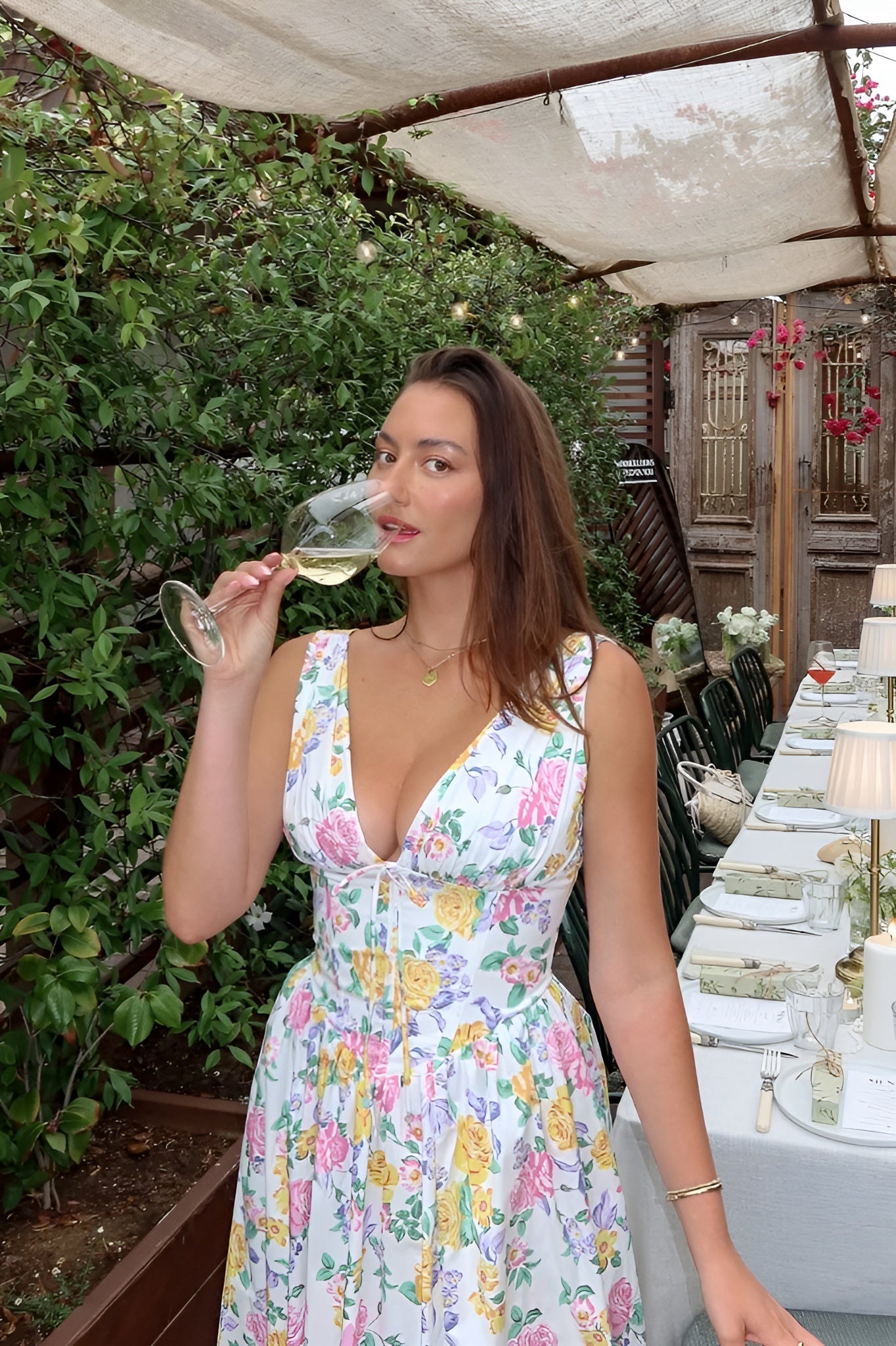 Marika | Elegancka letnia sukienka midi