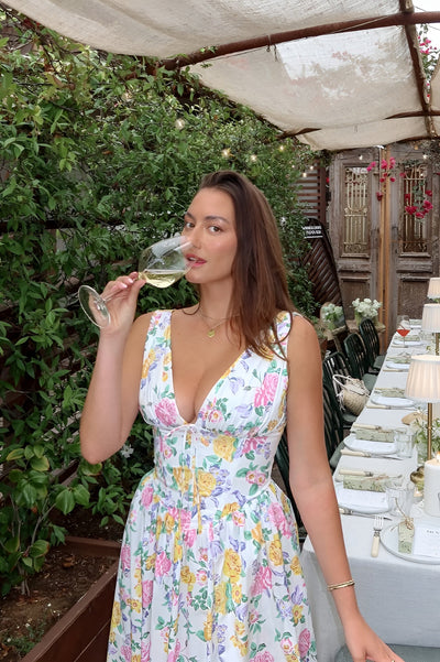 Marika | Elegancka letnia sukienka midi