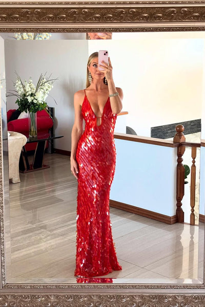 Andromeda | Sukienka Maxi z cekinami