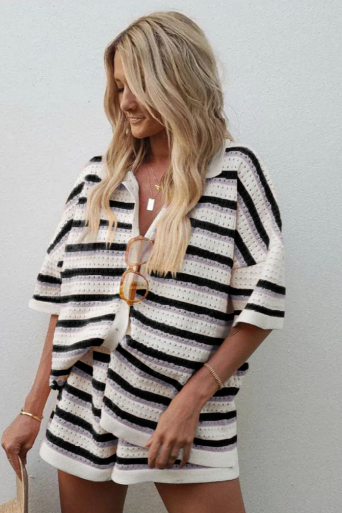 Nyomi |  Wielokolorowy zestaw dzianinowy