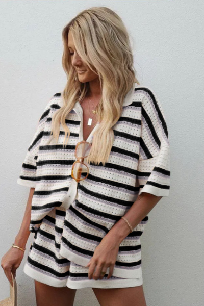 Nyomi |  Wielokolorowy zestaw dzianinowy