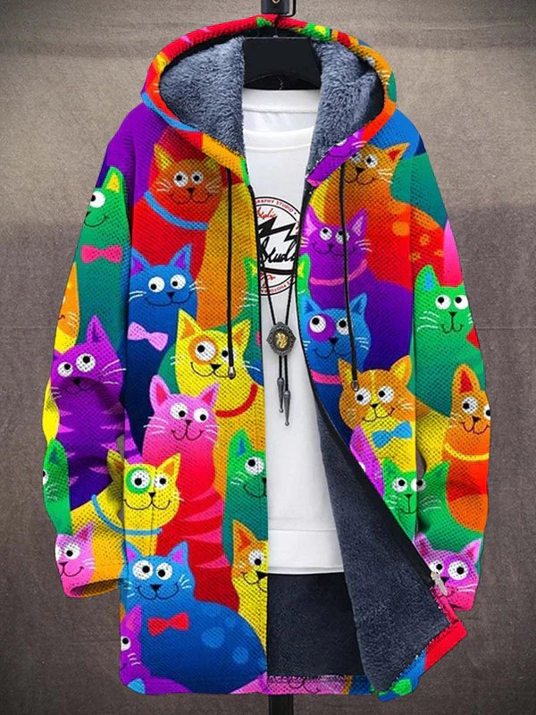 Tayari™ - Luxurious Artistic-Inspired Zip-Up Hoodie