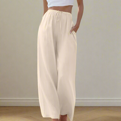 Zoe - Elegant Cotton Trousers
