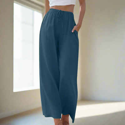 Zoe - Elegant Cotton Trousers