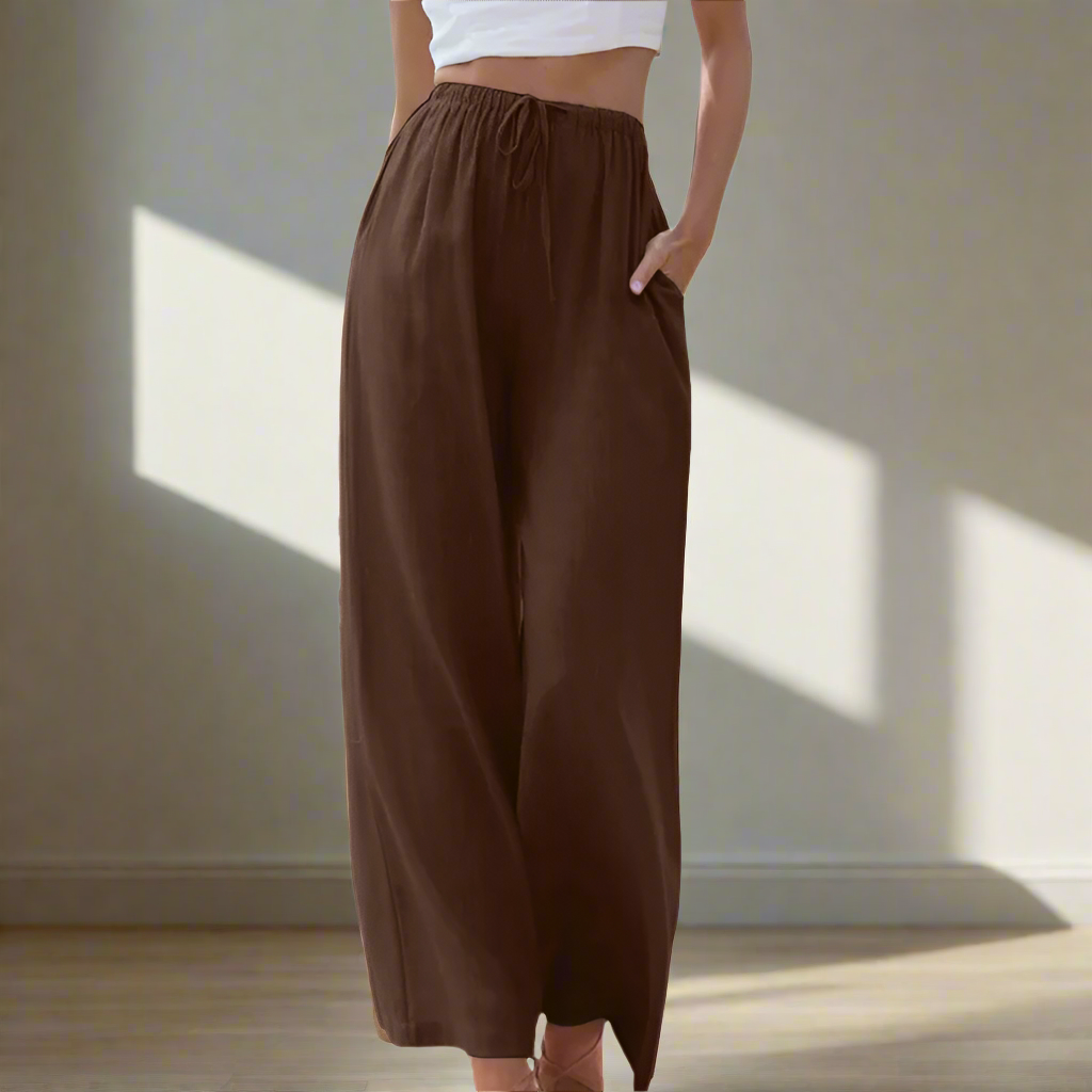 Zoe - Elegant Cotton Trousers