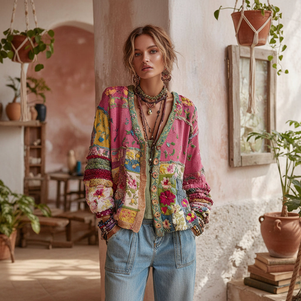 Galissa - Soft Touch V-Neck Cardigan