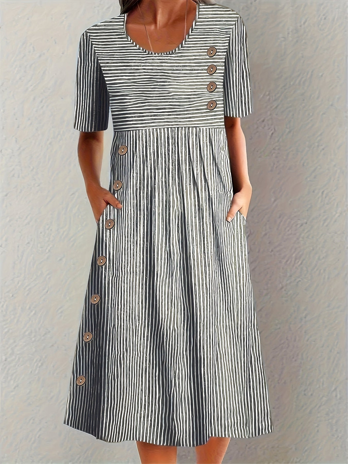 Saraya™ | Striped Summer Dress