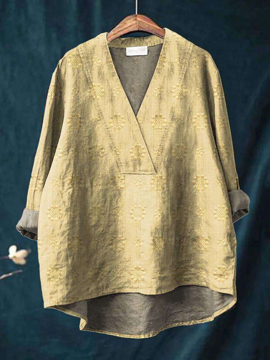 Cara Linen Blouse
