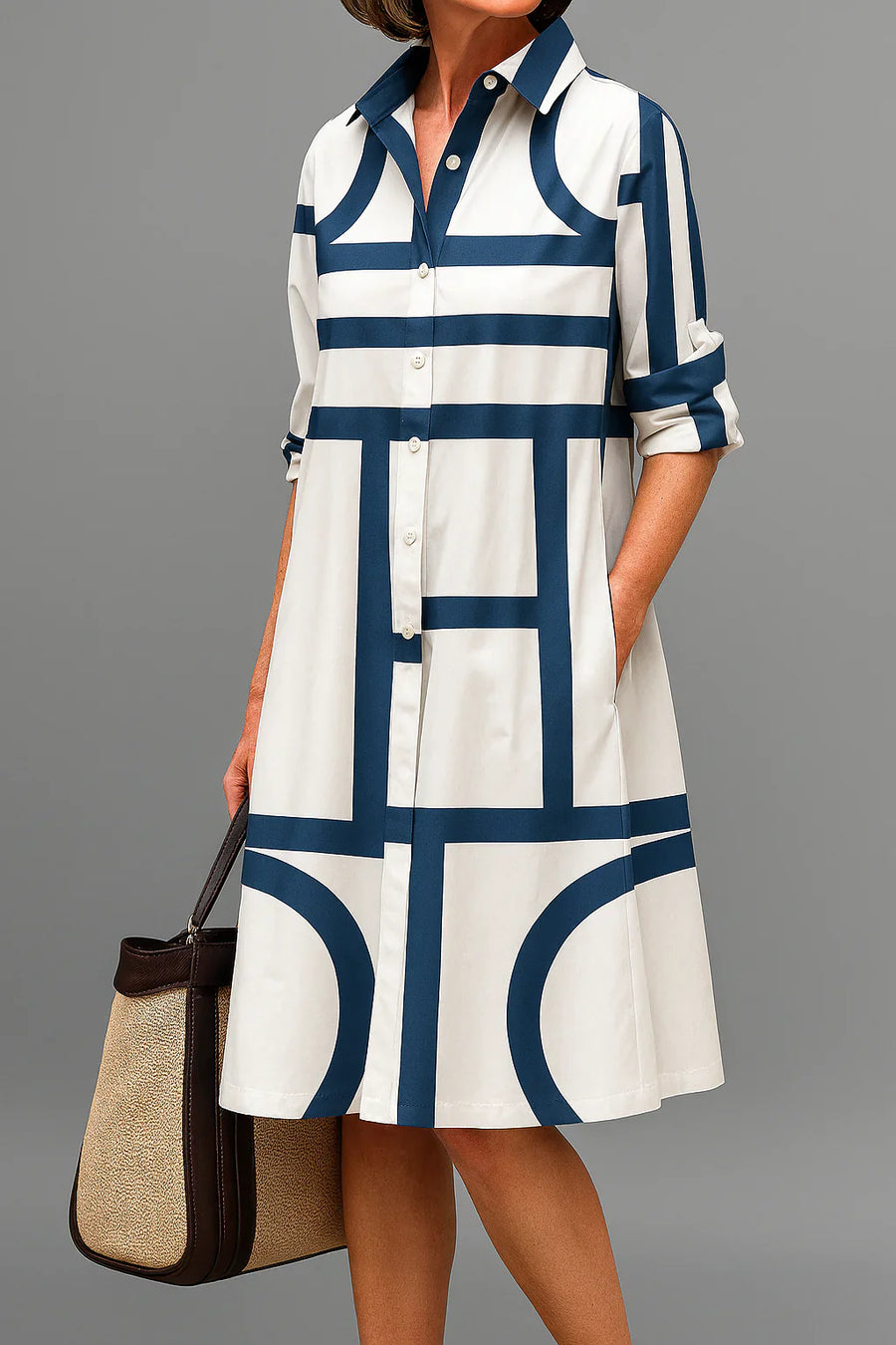 Siena | Elegant Midi Dress