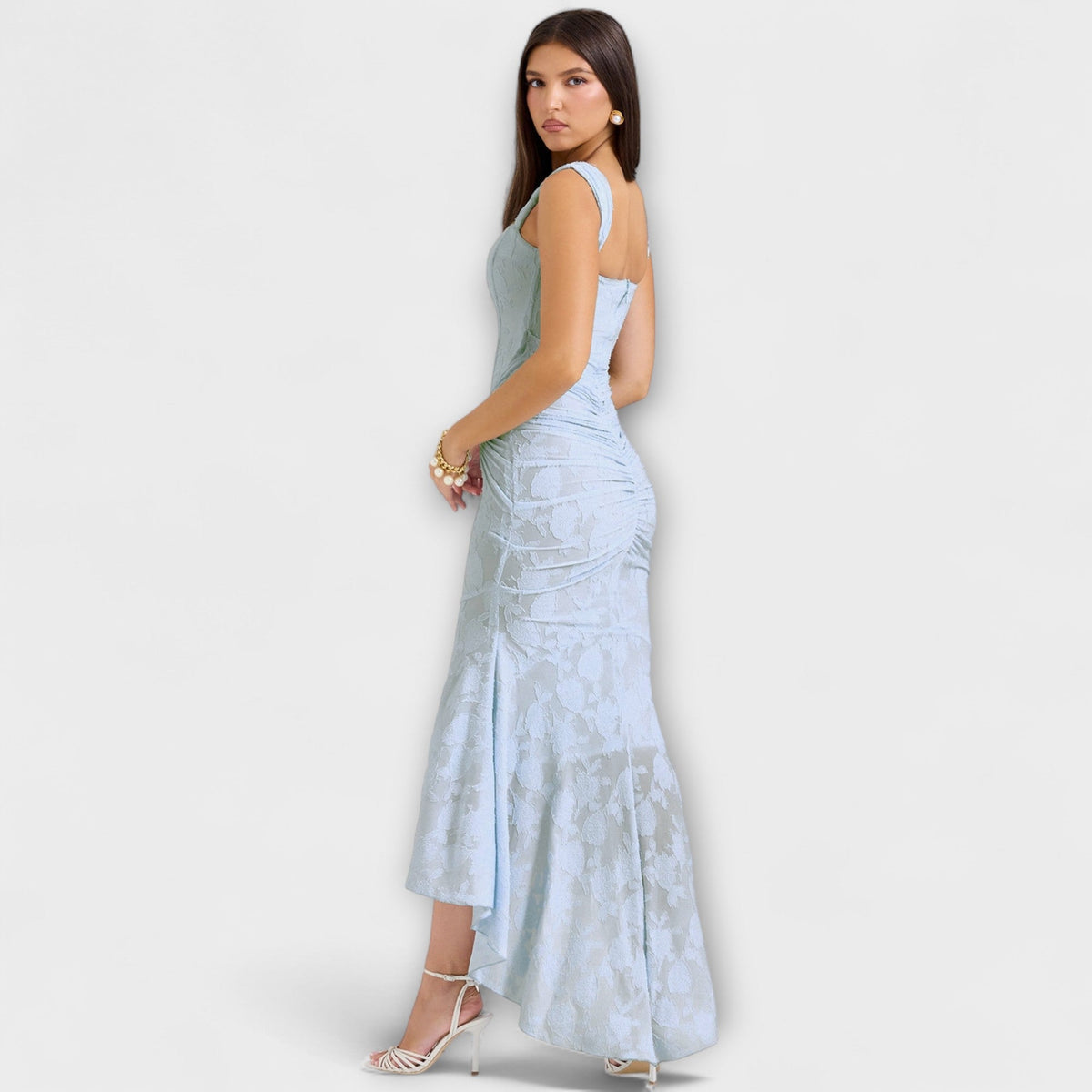 Renske - Long Dress with Elegant and Refined Corset