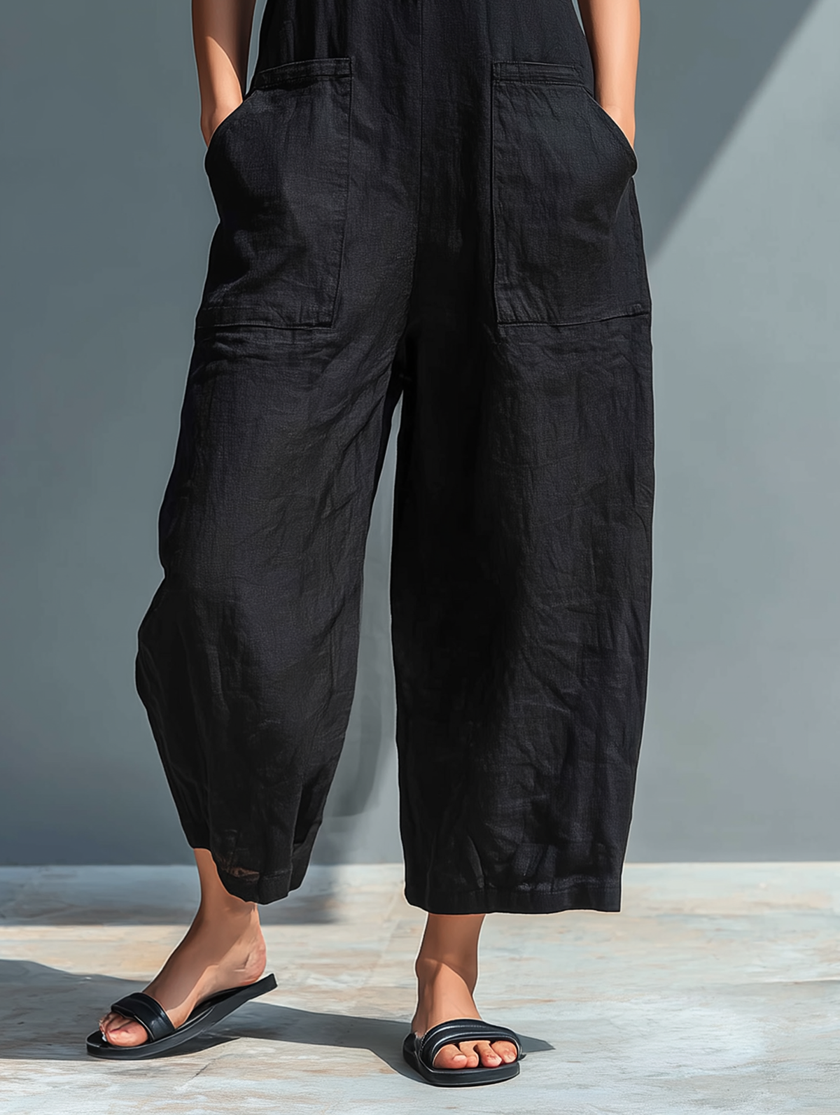 Linden | Elegant Sleeveless Jumpsuit