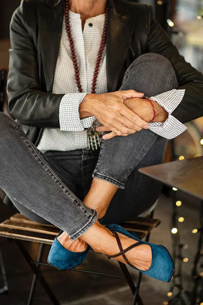 ELEGANT STRAP MID-HEELS