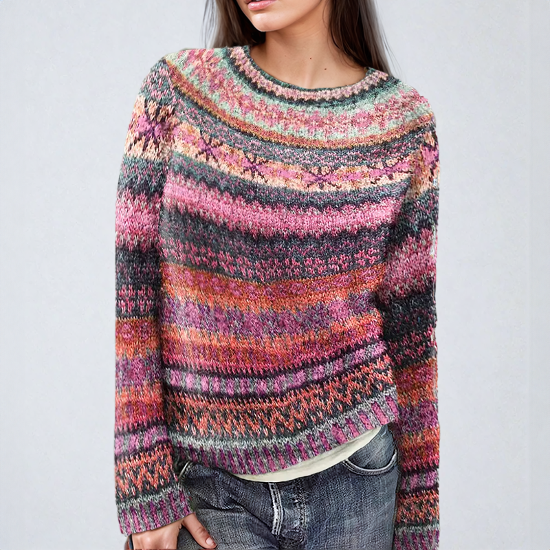 Anna | Elegancki wzór Fair Isle